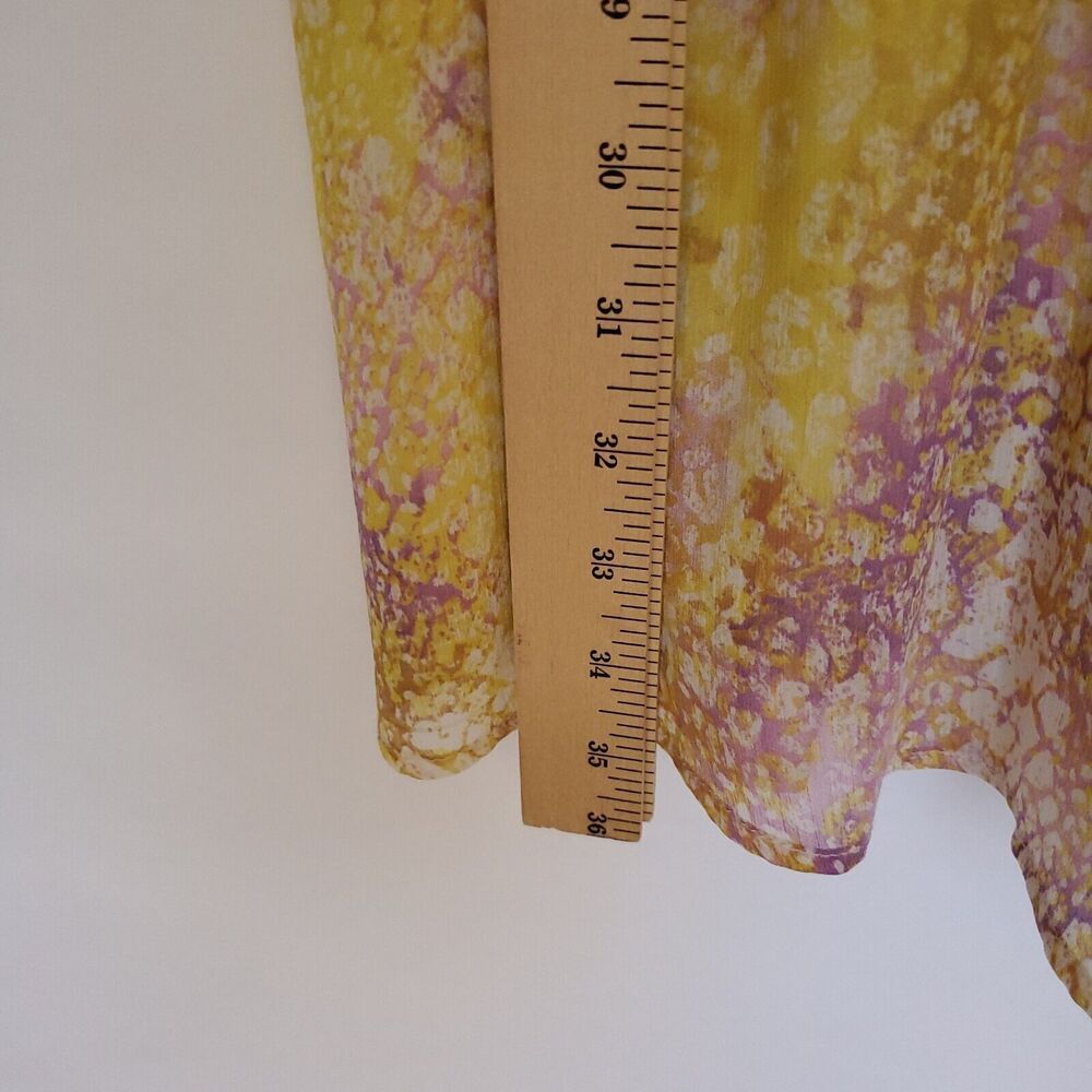 Steve Madden Women's Bb Dakota The Dreamy Mini Dress Size Large Yellow - Picture 15 of 15